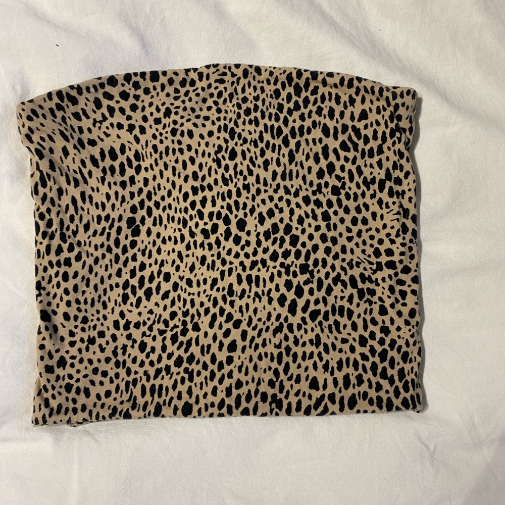 Brandy Melville patterned tube top